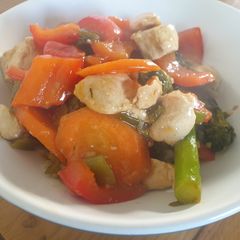 Healthy Takeaway Lemon Chicken A picture of Healthy Takeaway Lemon Chicken.