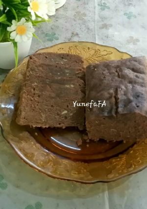 Foto resep Brownies Kukus Pisang Coklat (Tanpa Baking Powder & Baking soda)
