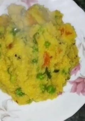 उपमा (upma recipe in hindi) रेसिपी मुख्य फोटो