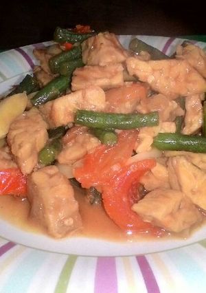 Foto resep Oseng Tempe Kacang Panjang
