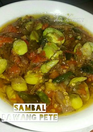Foto resep Sambal bawang pete