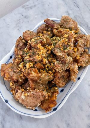 Foto resep Babi Goreng Bawang Putih