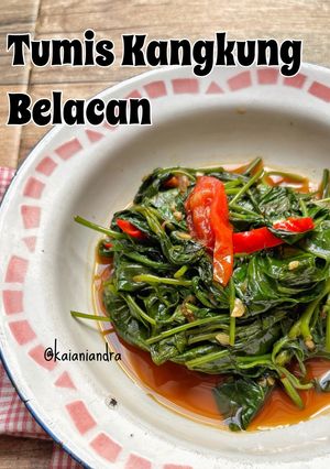Foto resep Tumis Kangkung Belacan