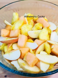 A picture of Honey Lemon Fruit Salad.