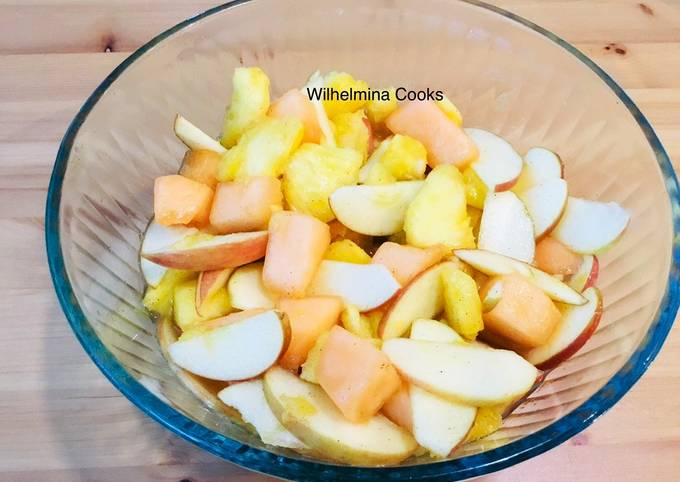 How to Prepare Super Quick Homemade Honey Lemon Fruit Salad