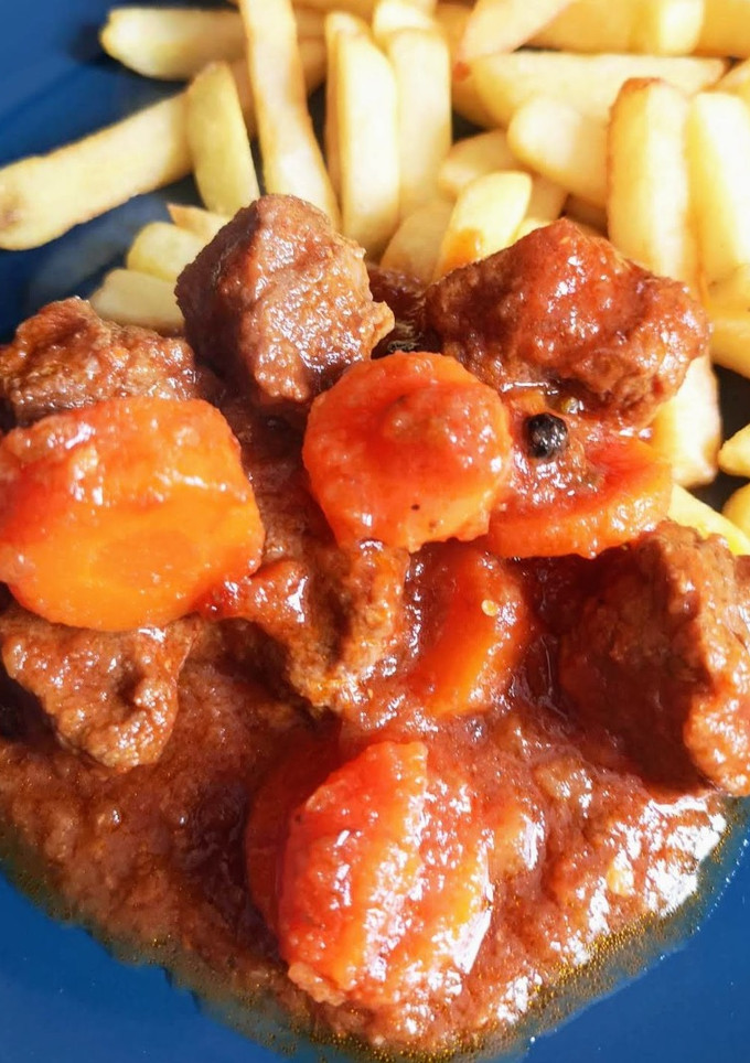 Una foto de Carrillada ibérica "al toro"