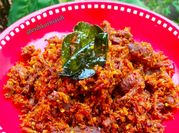 Gambar serundeng daging kering