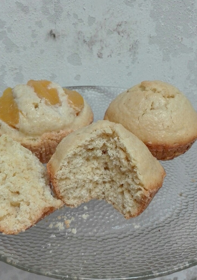 Una foto de Muffins de naranja saludables sin harina refinada!