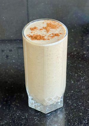 A picture of 4 Minutes High Protein Yummy Breakfast Smoothie.
