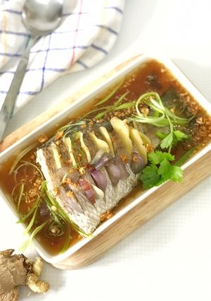 Foto resep Ikan Tim Jahe