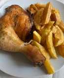 Pollo a la brasa en casa