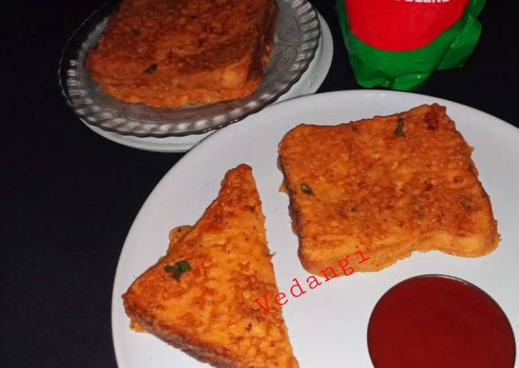 Simple Way to Prepare Perfect Bread Pakoda (Non-Fried)