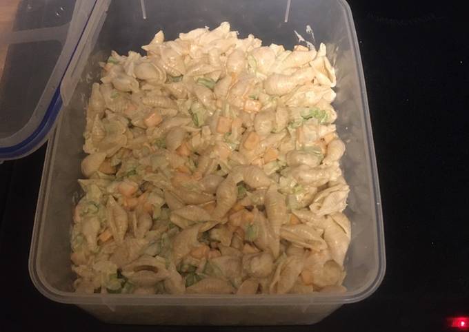 Steps to Prepare Homemade Macaroni Salad