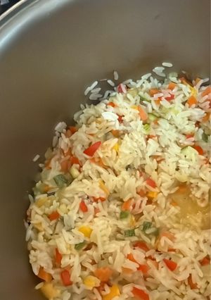 Una foto de Arroz chino