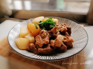 豚肉燉白蘿蔔