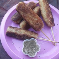 A picture of Potataoes POPSICLES #cookpad.