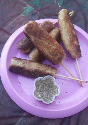 A picture of Potataoes POPSICLES #cookpad.