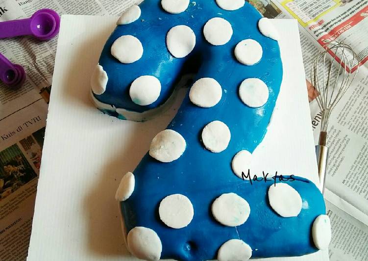 Cara Buat Bolu Jadul Fondant yang enak