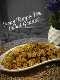 Foto resep 106. Oseng Tempe Teri Cabai Gendot