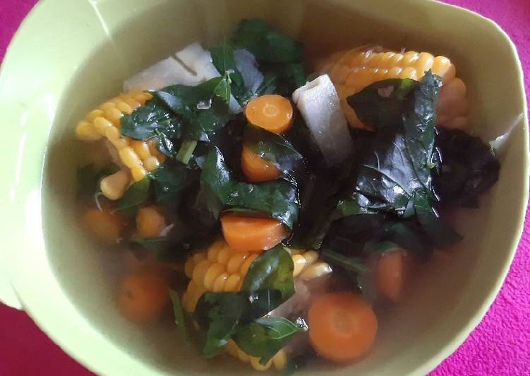 Sayur Bening Kencur Katuk