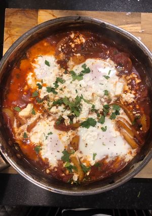 A picture of Vegetable Shakshuka.