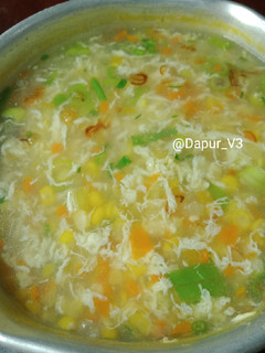 Foto resep Sup jagung