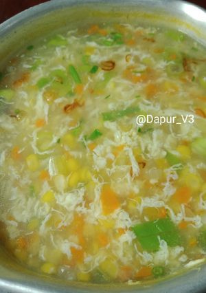 Foto resep Sup jagung