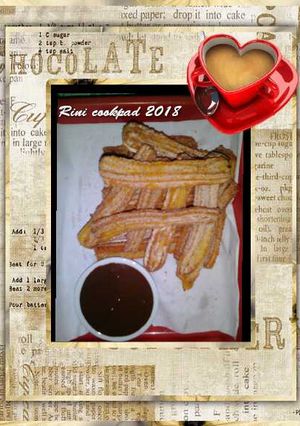 Foto resep Churros Satu Telur Tanpa Mixer #PekanInspirasi