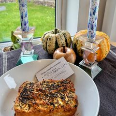 A picture of Simplest Single Serving Apple Almond Cake (GF & Dairy free).