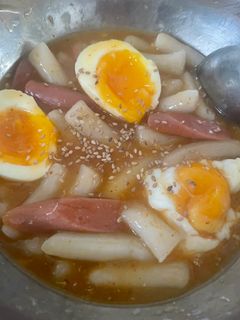 Hình của món Bánh gạo cay.