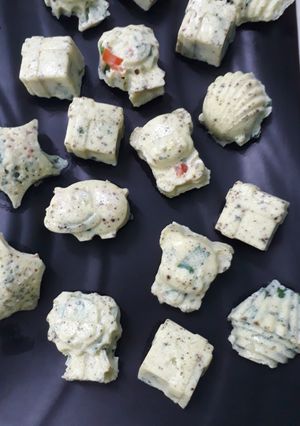 A picture of Steamed egg bites.