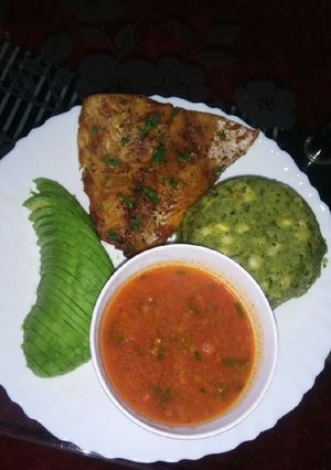 A picture of Baked fish fillet #mystaplefoodrecipecontest.