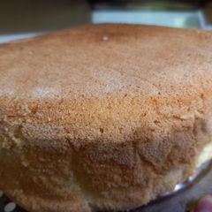 A picture of Basic vanilla sponge.