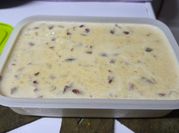 Una foto de polenta sin carne