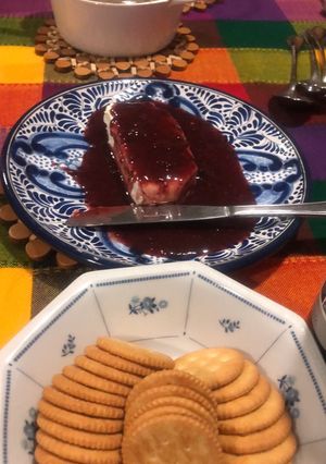 Una foto de Botana de queso Philadelphia
