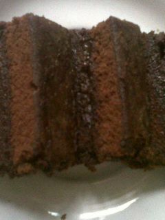 Foto resep brownis kukus perdana