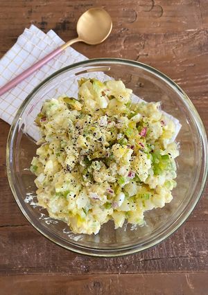Una foto de Ensalada fría de papa y apio