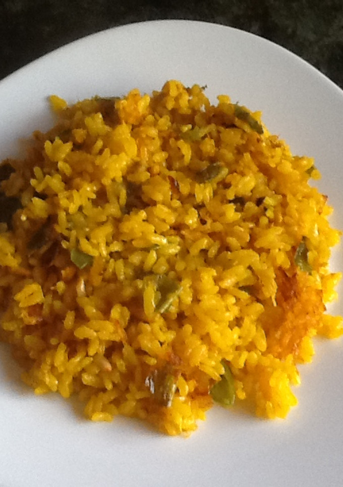 Una foto de Arroz al horno con atún