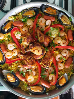 Una foto de Paella mixta