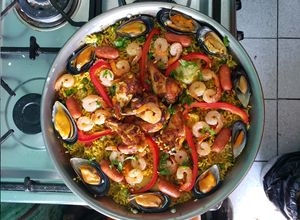Una foto de Paella mixta