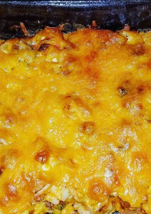 A picture of Sour Cream Noodle Bake.