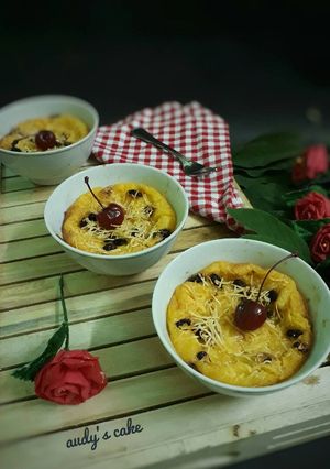 Foto resep Puding Roti panggang