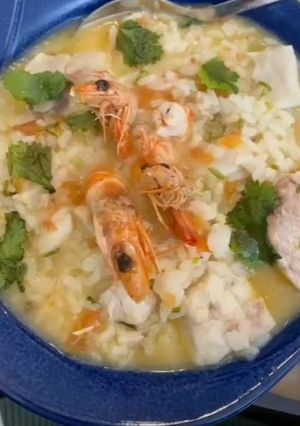 Foto de Arroz de Peixe e Camarão