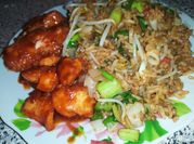 A picture of chicken scallion