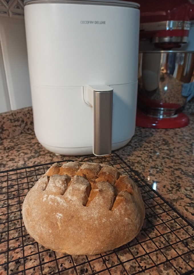 Una foto de Pan fácil en Airfryer
