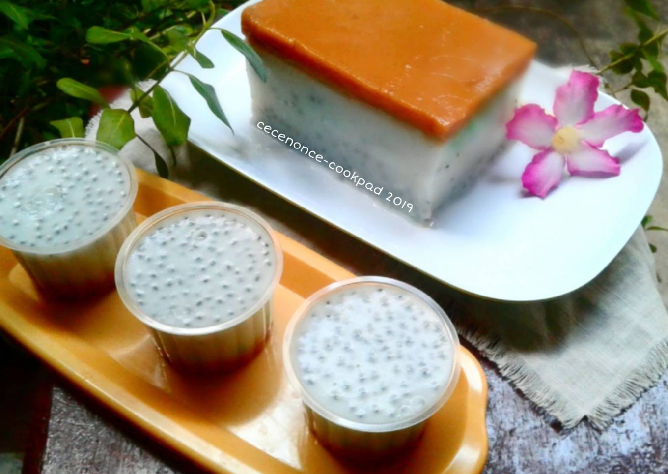 Puding Cendol Selasih