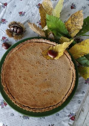 Une photo de Tarte à la chataîgne