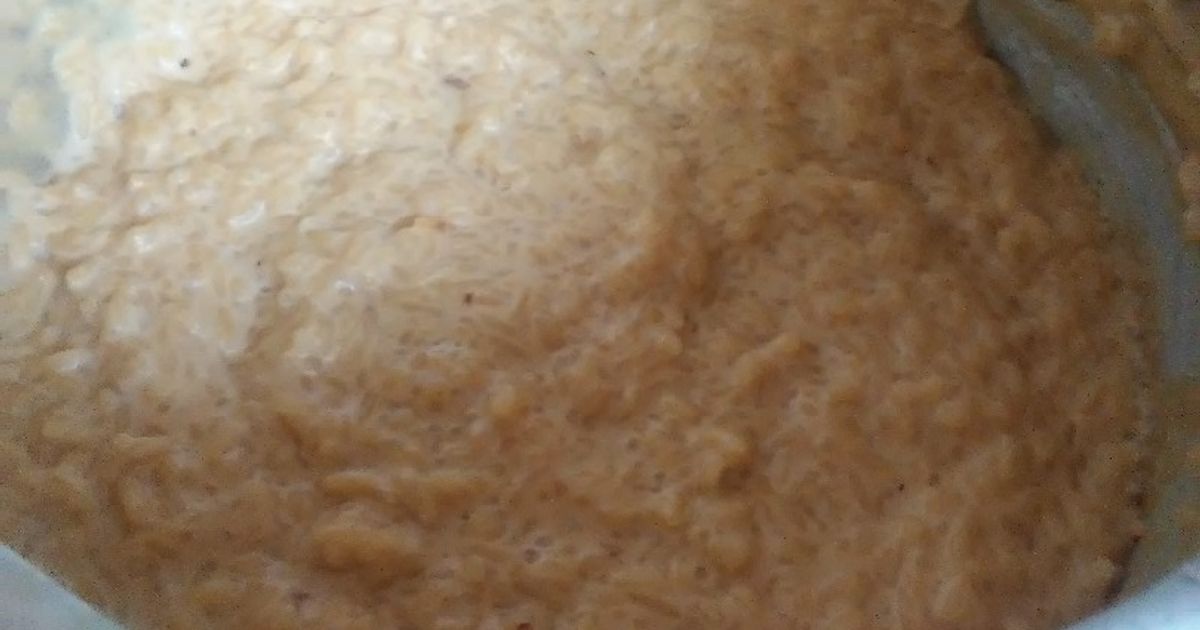 Mazamorra de arroz
