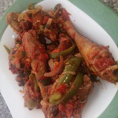 A picture of Traditional Kenyan Chicken Stew.