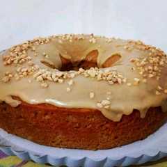 Una foto de Budín de dulce de leche 😍